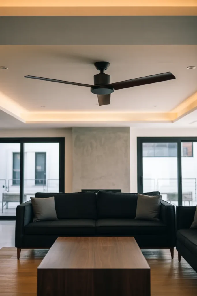 Black Ceiling Fan