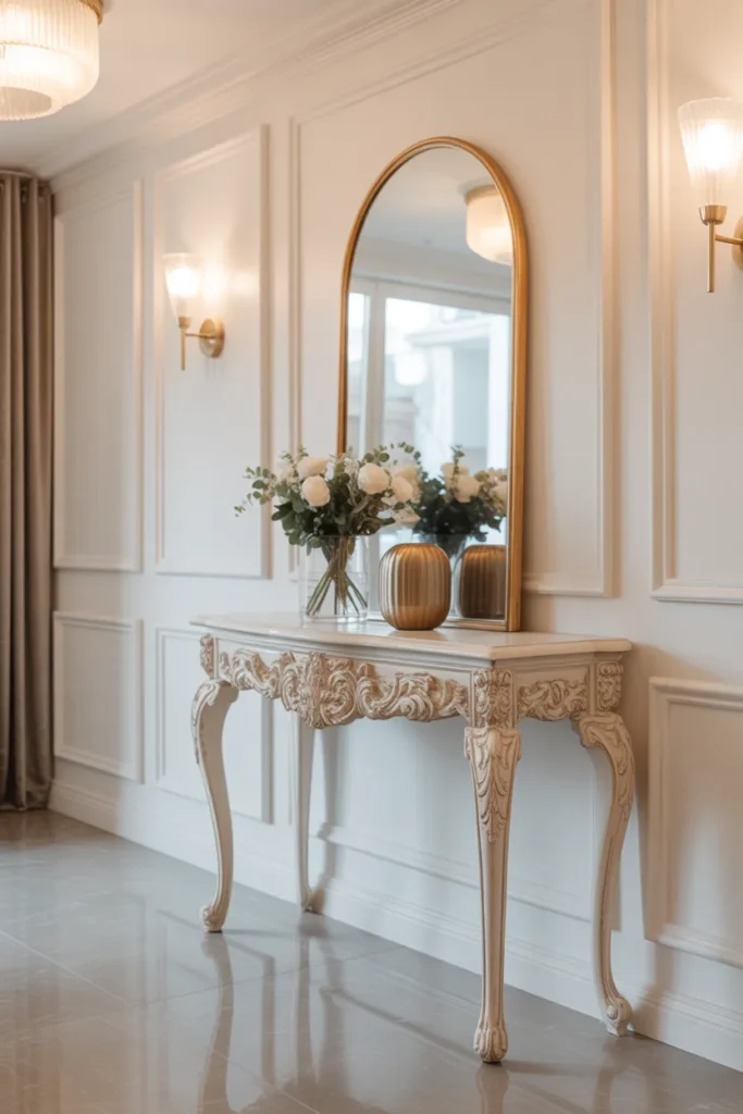 Carved Console Table