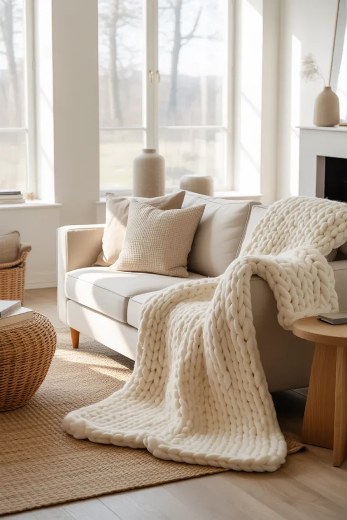 Chunky Knit Throws