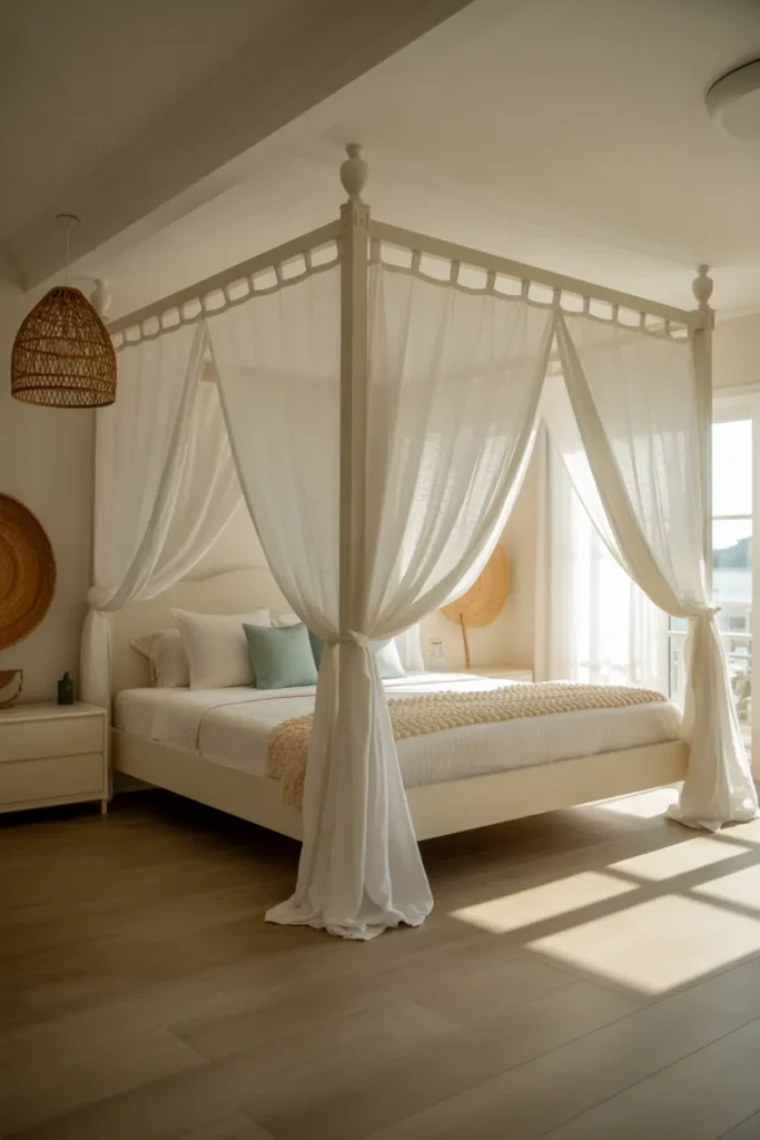 Coastal Canopy Bed