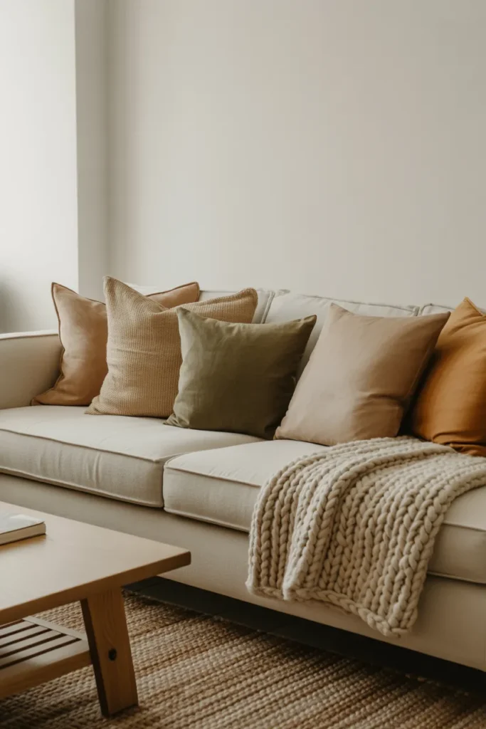 Earthy Linen Cushions
