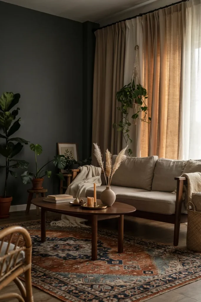 Earthy Linen Textiles
