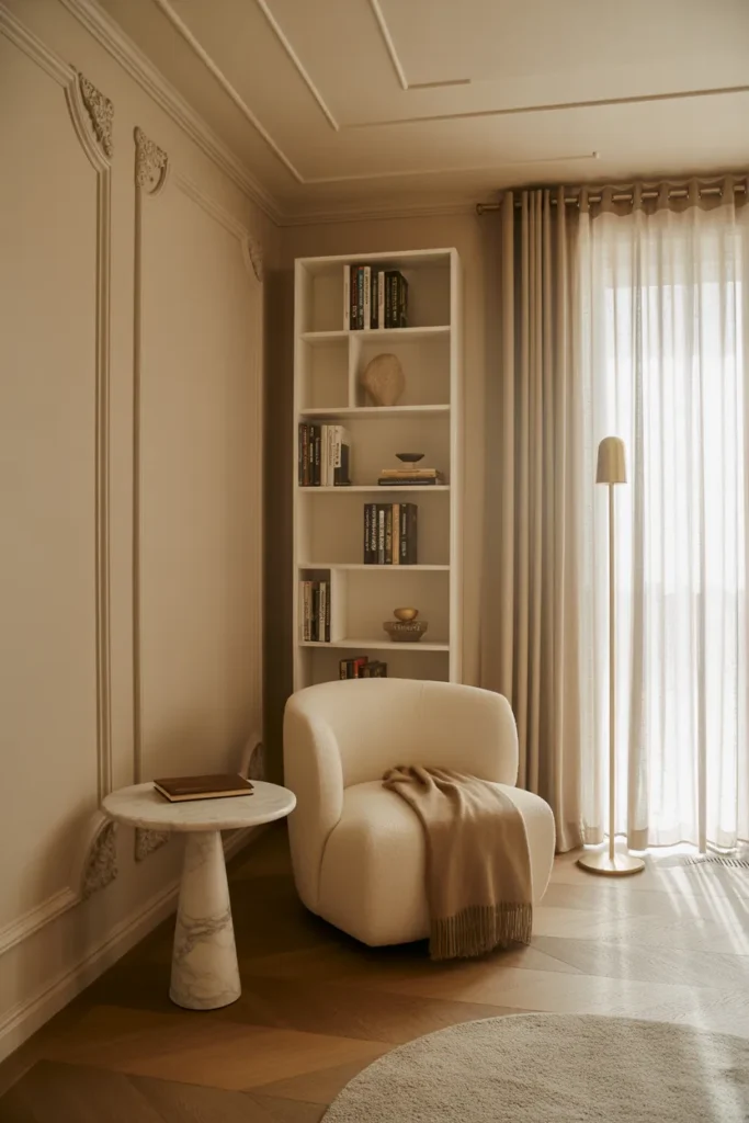 Elegant Reading Nook