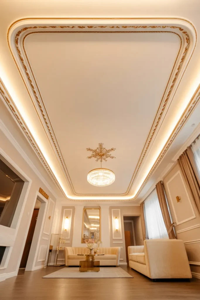 Gilded Ceiling Trim