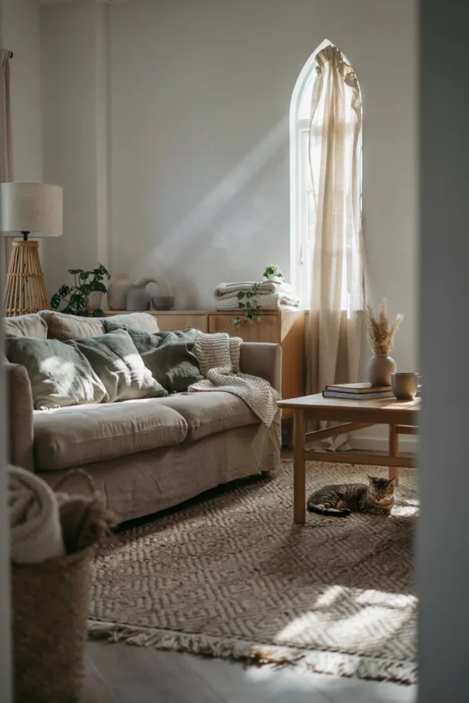 Layered Earthy Textiles