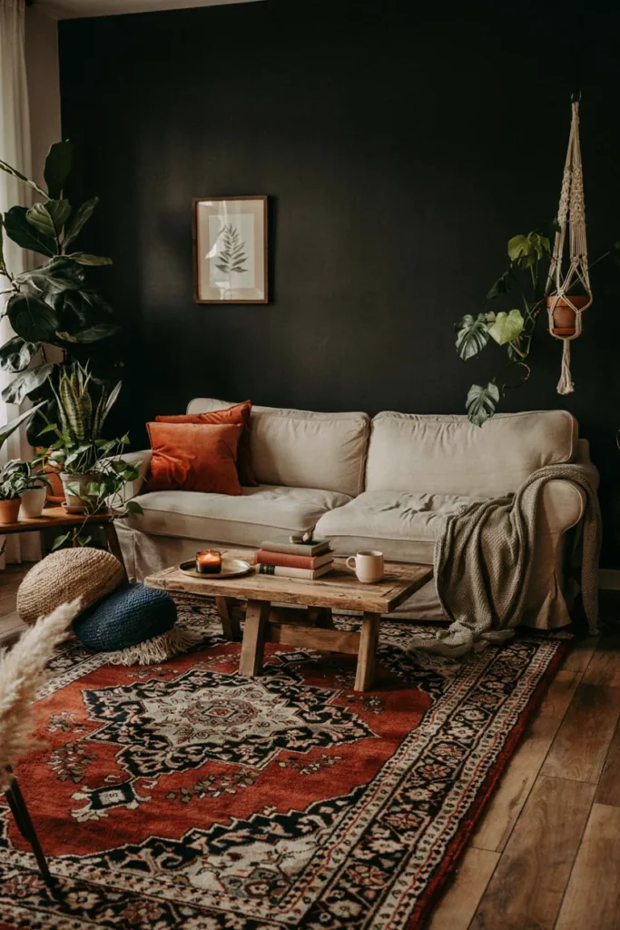 Layered Vintage Rugs