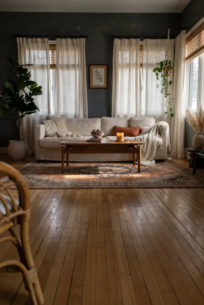 Layered Window Treatments