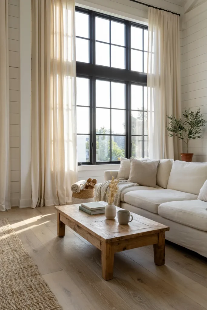 Linen Curtain Layers