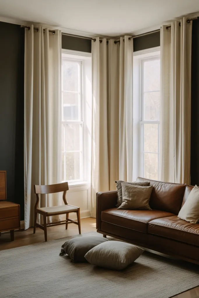 Linen Curtain Layers