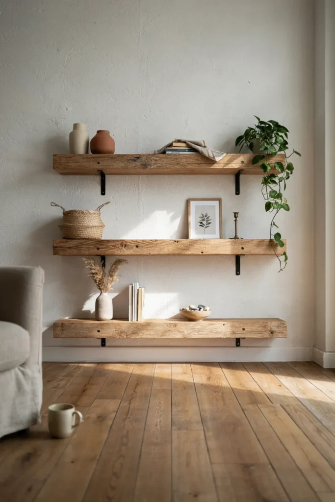 Minimal Open Shelving