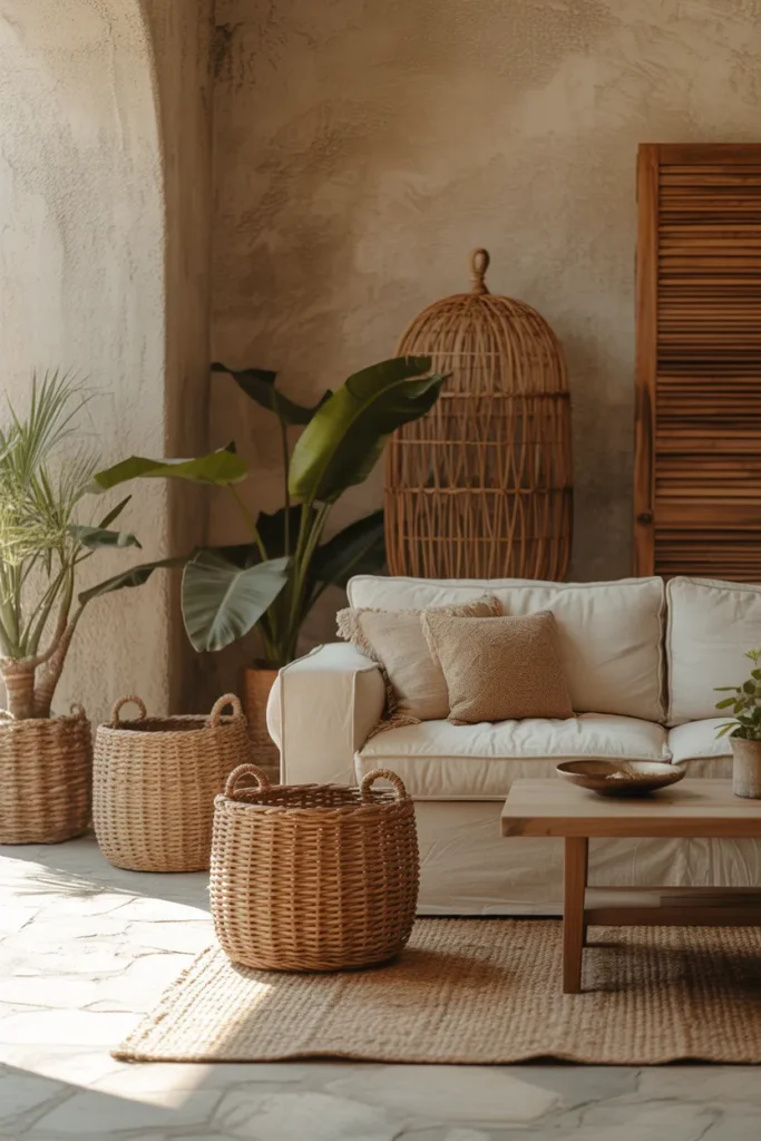Mixed Woven Baskets