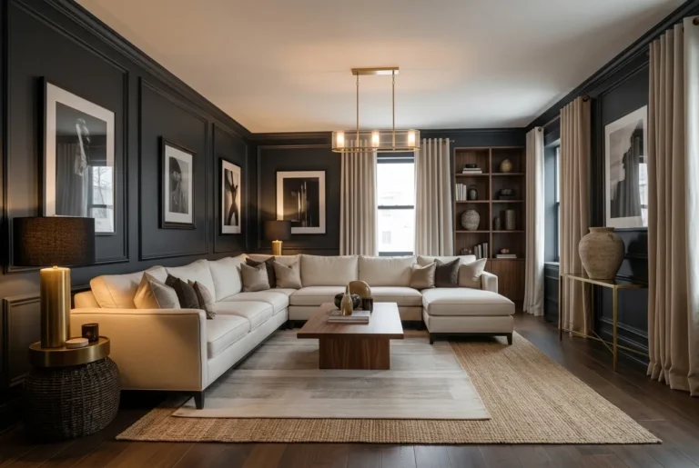 Moody Living Room