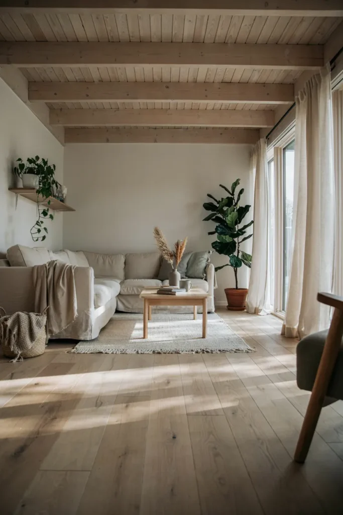 Natural Wood Ceiling