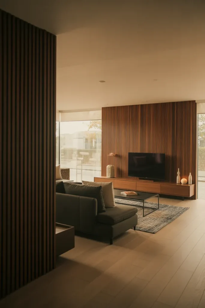 Ribbed Wood Panels