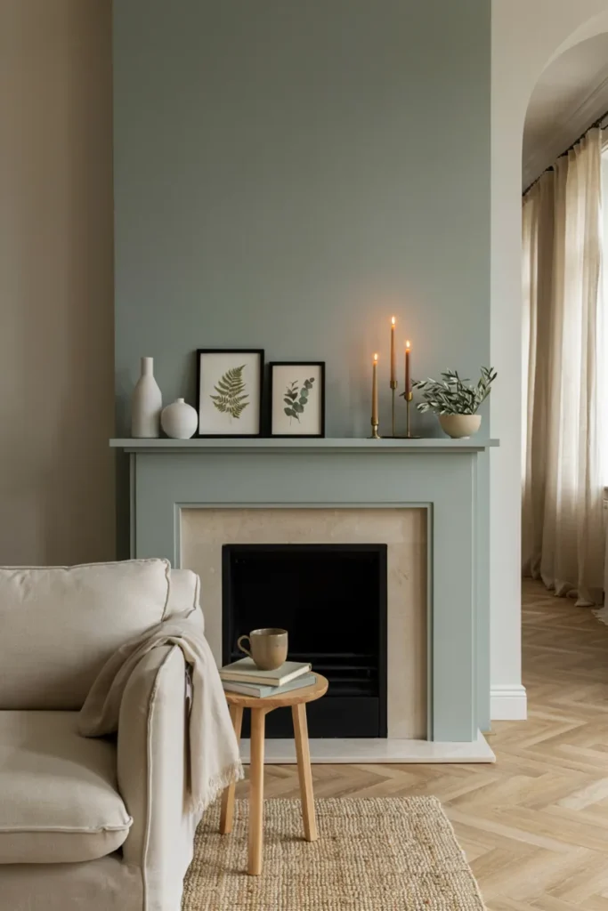 Sage Fireplace Mantel