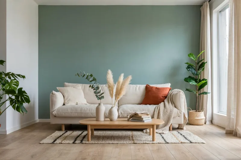 sage green living room ideas