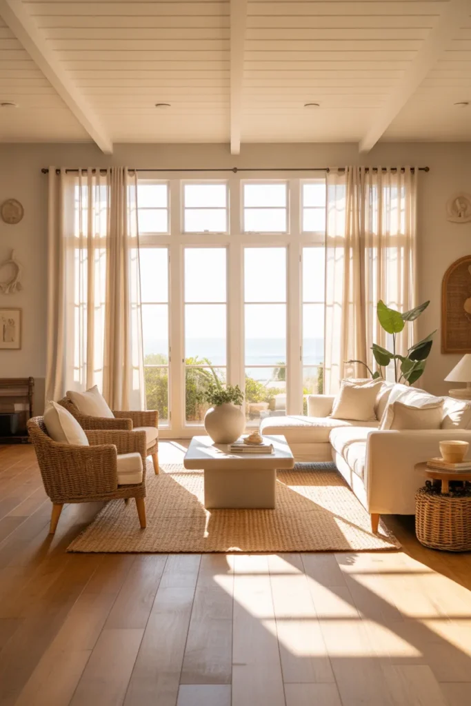 Sheer Window Drapes
