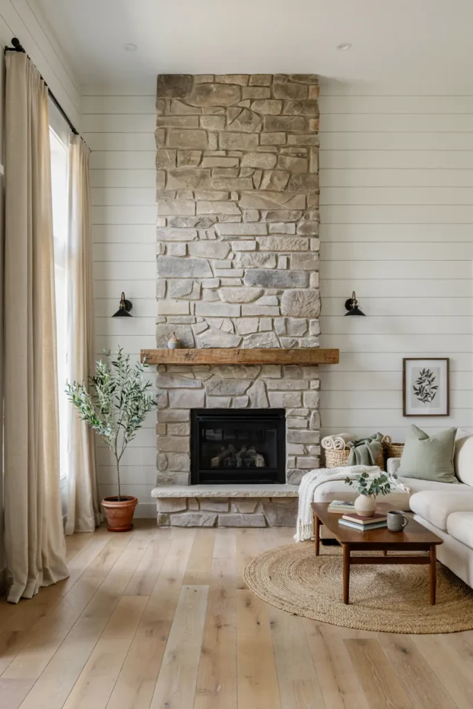 Shiplap Feature Wall