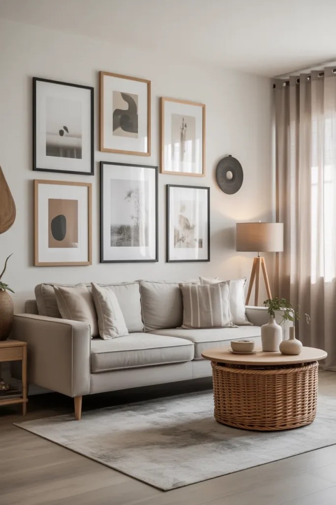 Simple Gallery Wall