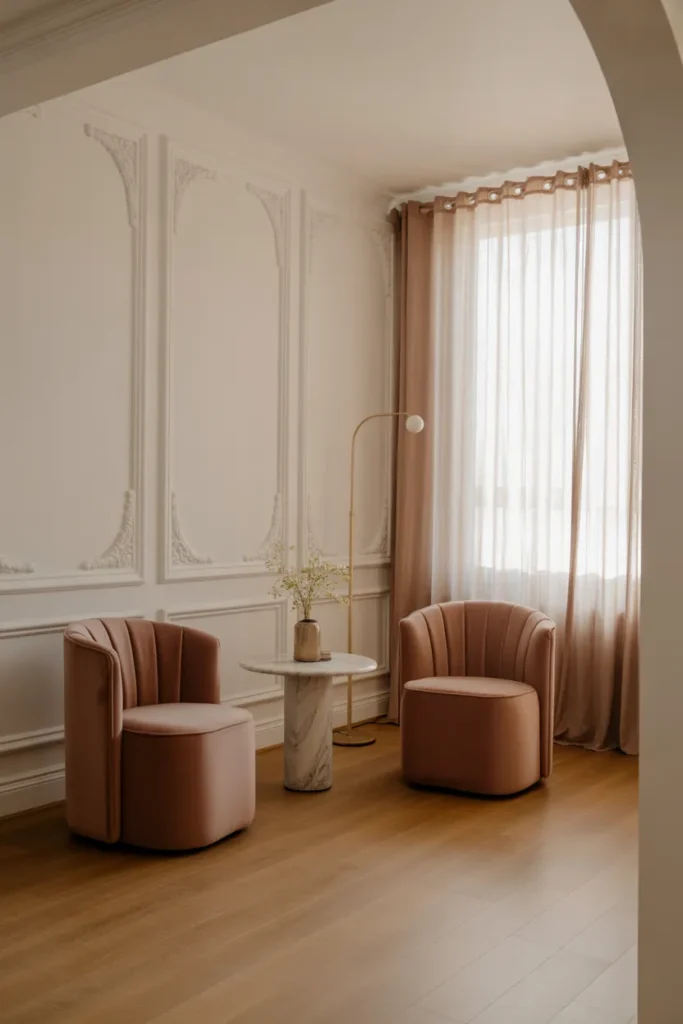 Velvet Accent Chairs