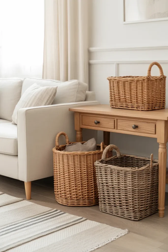 Woven Storage Baskets