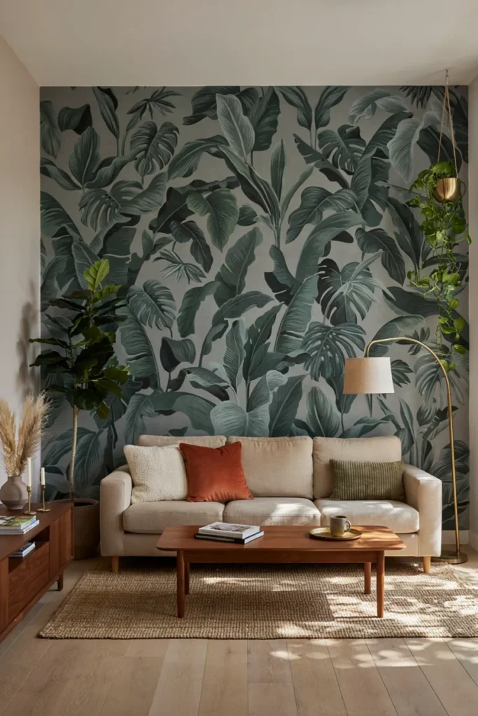 Botanical Statement Wall

