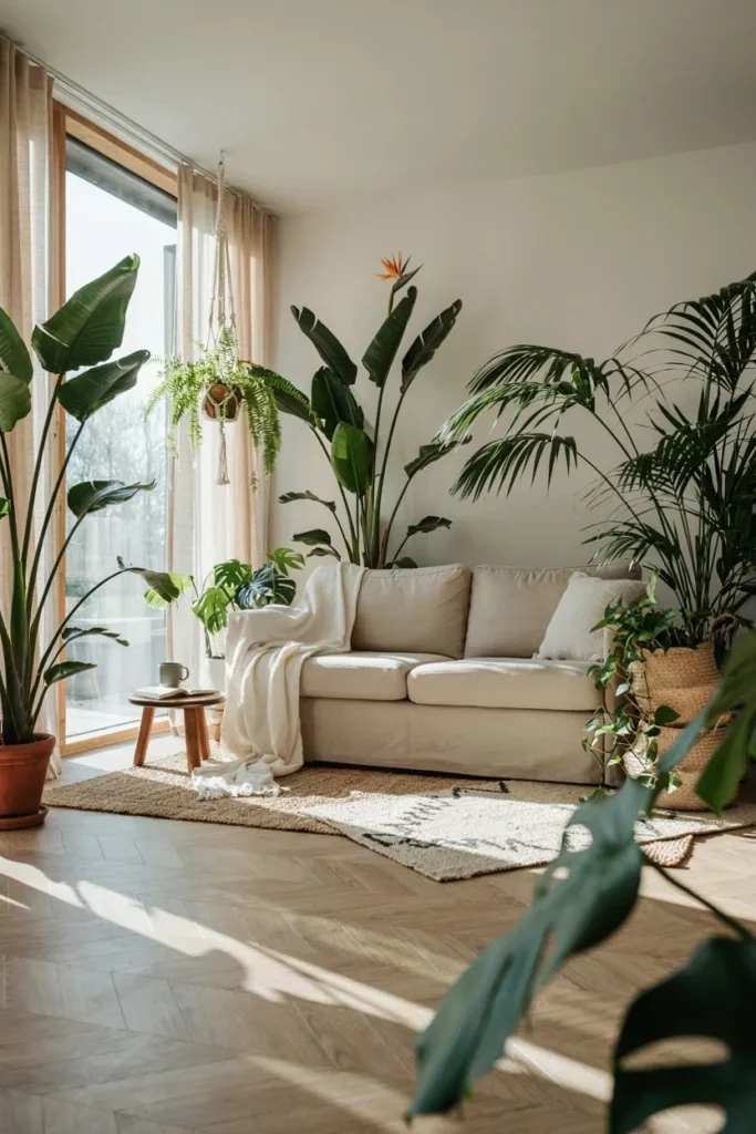 Layered Tropical Greenery