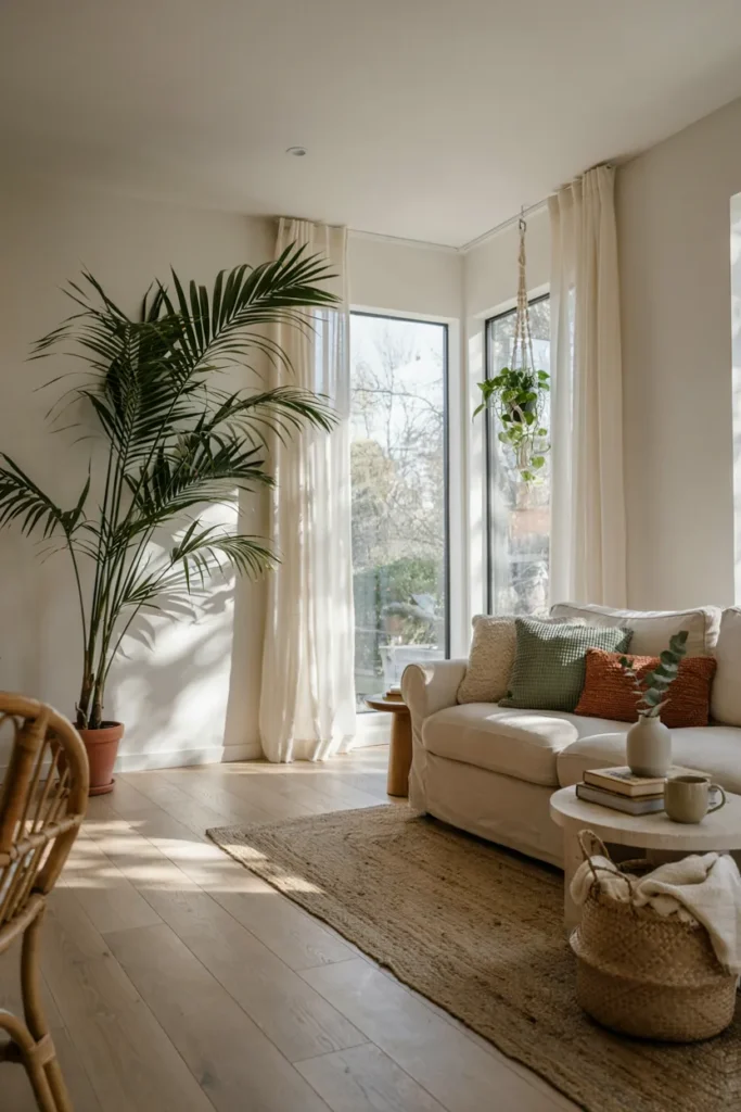Oversized Palm Corner