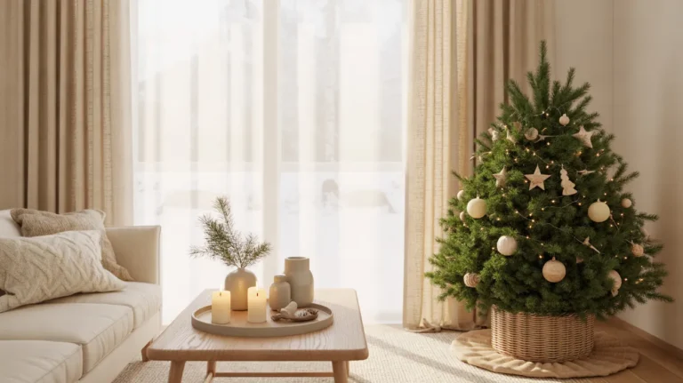minimalist christmas decor