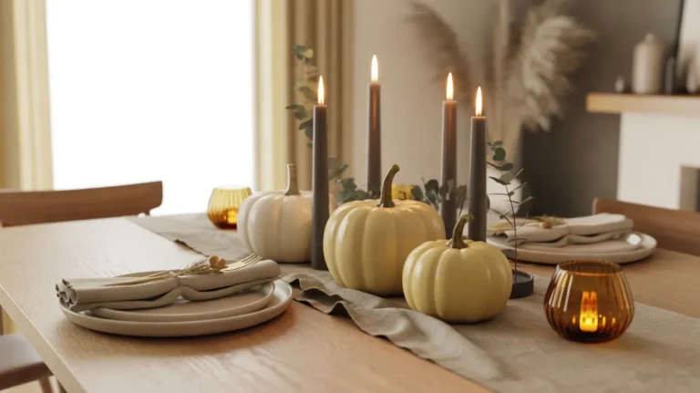 modern thanksgiving decor
