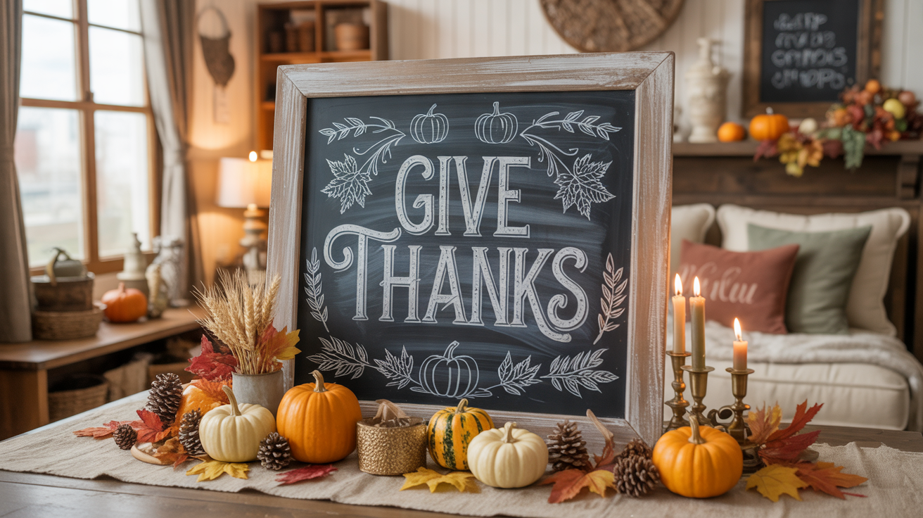 thanksgiving chalkboard ideas