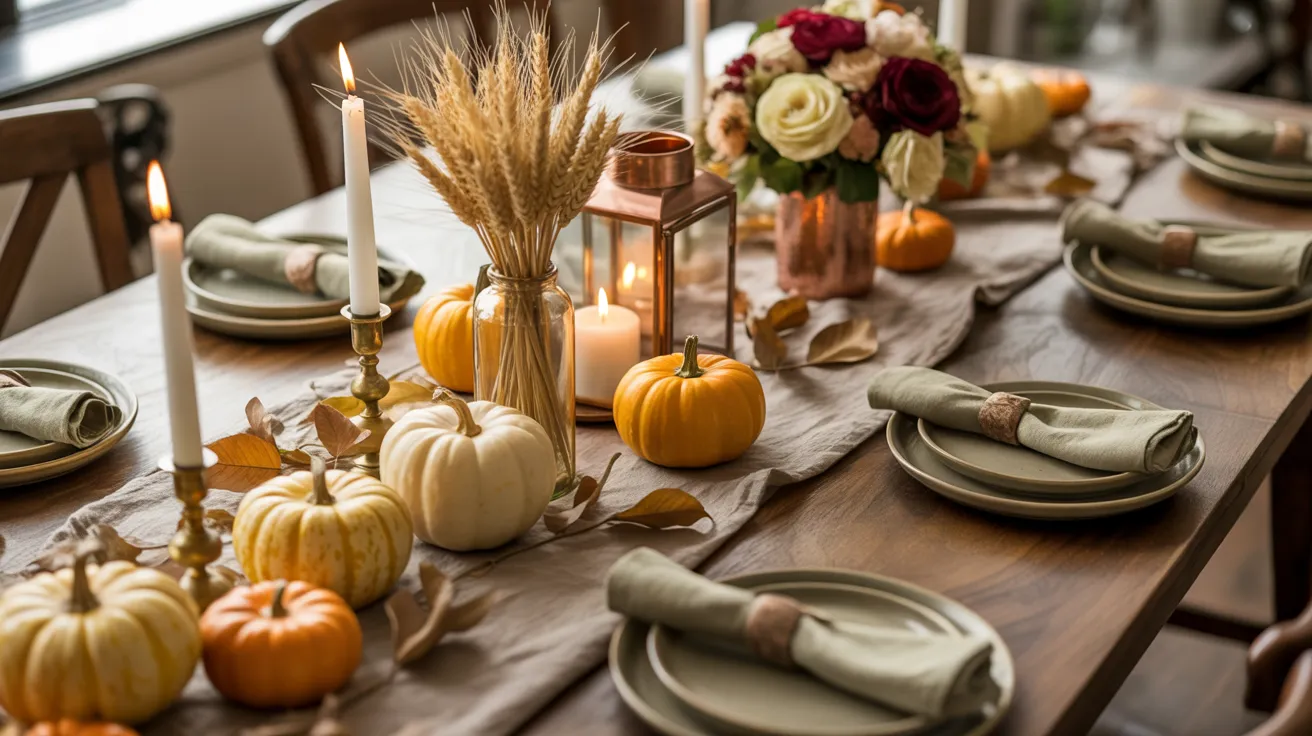 thanksgiving table centerpieces